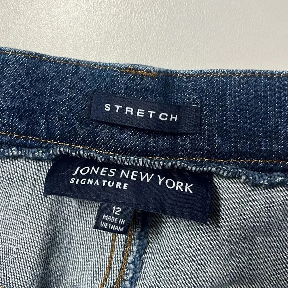 Jones New York signature stretch jeans size‎ 12 cotton blend pockets - Picture 15 of 16